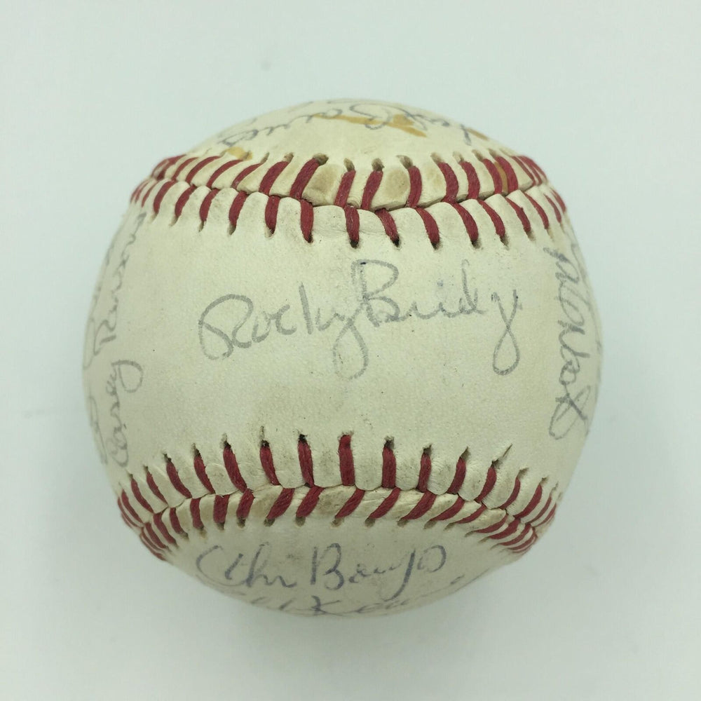 1970's San Francisco Giants Minor League Team Signed Autographed Baseball