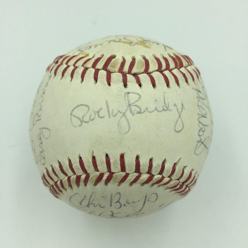 1970's San Francisco Giants Minor League Team Signed Autographed Baseball
