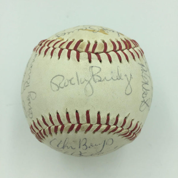 1970's San Francisco Giants Minor League Team Signed Autographed Baseball