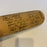 1958 Milwaukee Braves NL Champs Team Signed Game Issued Bat JSA & MEARS COA