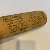 1958 Milwaukee Braves NL Champs Team Signed Game Issued Bat JSA & MEARS COA