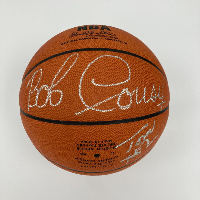 Bill Russell Full Name Signed Heavily Inscribed STAT Basketball JSA COA