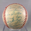 Stunning 1958 Detroit Tigers Team Signed Autographed Baseball Al Kaline PSA DNA