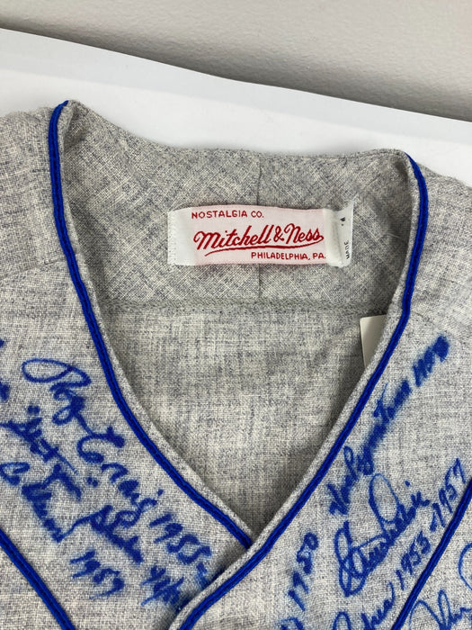 The Finest Brooklyn Dodgers Multi Signed Jersey 98 Sigs! Sandy Koufax JSA COA