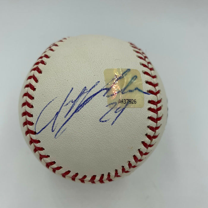 Dale Earnhardt Jeff Gordon Jimmie Johnson NASCAR Signed Baseball JSA COA