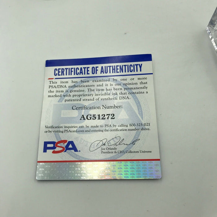 Elton John Single Signed Official Major League Baseball PSA DNA Graded MINT 9
