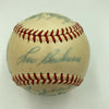 1948 Cleveland Indians World Series Champs Team Signed Baseball JSA COA