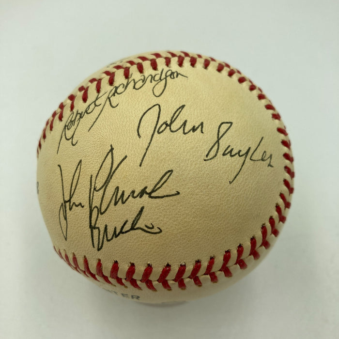 Eight Men Out Movie Cast Signed Baseball 11 Sigs Vintage 1988 RARE JSA COA