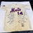 Beautiful 1969 New York Mets World Series Champs Team Signed Jersey JSA COA