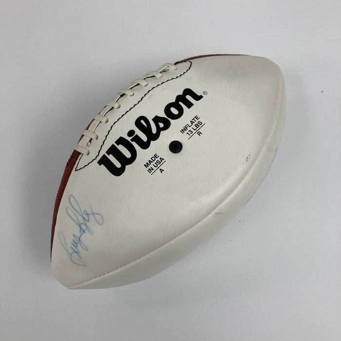 1958 Baltimore Colts NFL Champs Team Signed Football Johnny Unitas Estate JSA