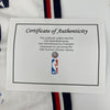 1992 Clyde Drexler Signed Game Used Team USA Olympics Jersey MEARS & JSA COA