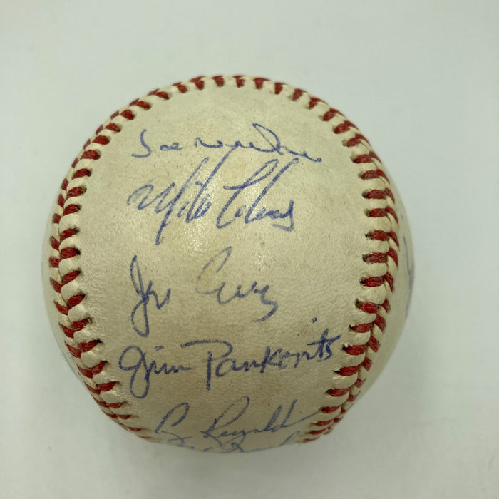 Nolan Ryan 1980's Houston Astros Team Signed Baseball