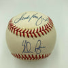 Sandy Koufax & Nolan Ryan Signed National League Baseball JSA COA