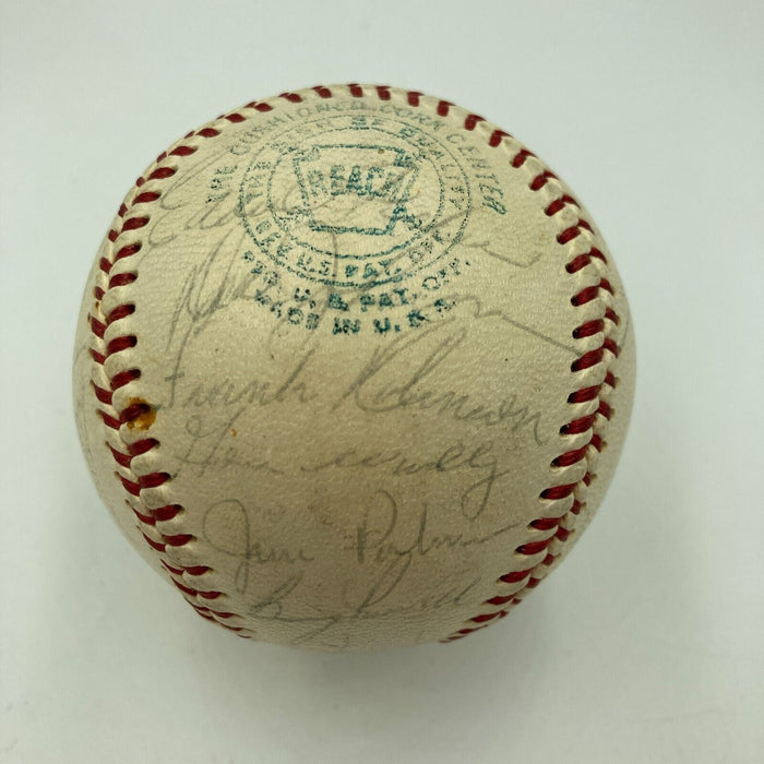 1966 Baltimore Orioles World Series Champs Team Signed Baseball JSA COA