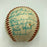 The Finest 1955 Brooklyn Dodgers Team Signed Baseball Jackie Robinson PSA DNA 8