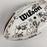 1999 Kansas City Chiefs Team Signed Football Warren Moon & Tony Gonzalez JSA COA