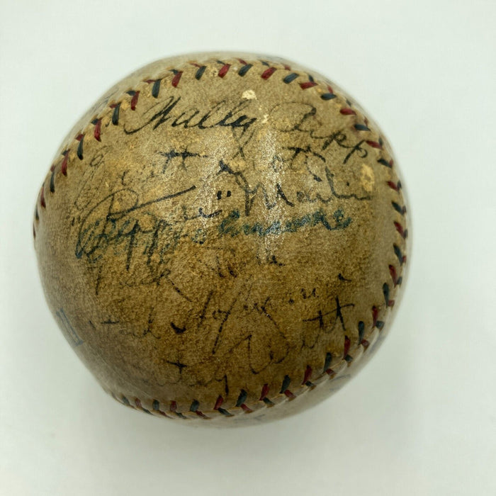 Babe Ruth 1922 New York Yankees AL Champs Team Signed Baseball JSA COA