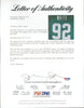 Reggie White Signed Green Bay Packers Pro Line Game Model Jersey PSA DNA