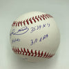 Gaylord Perry Signed Heavily Inscribed Career STAT Baseball PSA DNA COA