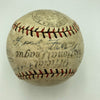 1928 St. Louis Cardinals NL Champs Team Signed Baseball Grover Alexander JSA COA