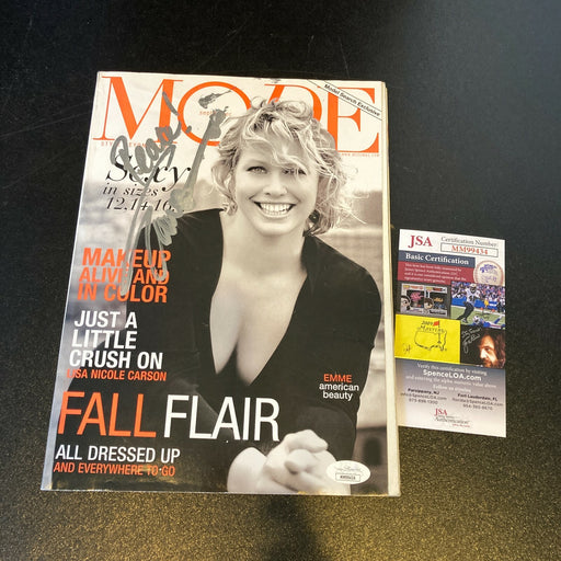 Emme Melissa Owens Miller (Model) Signed Autographed Magazine With JSA COA