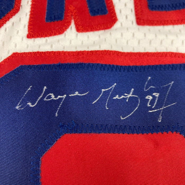 Wayne Gretzky Signed New York Rangers Authentic Game Model Jersey JSA COA