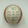 Rod Carew Signed Heavily Inscribed Career STAT Baseball Reggie Jackson COA