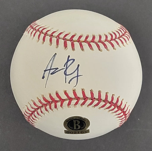 Aaron Rodgers Signed Official Major League Baseball Beckett COA