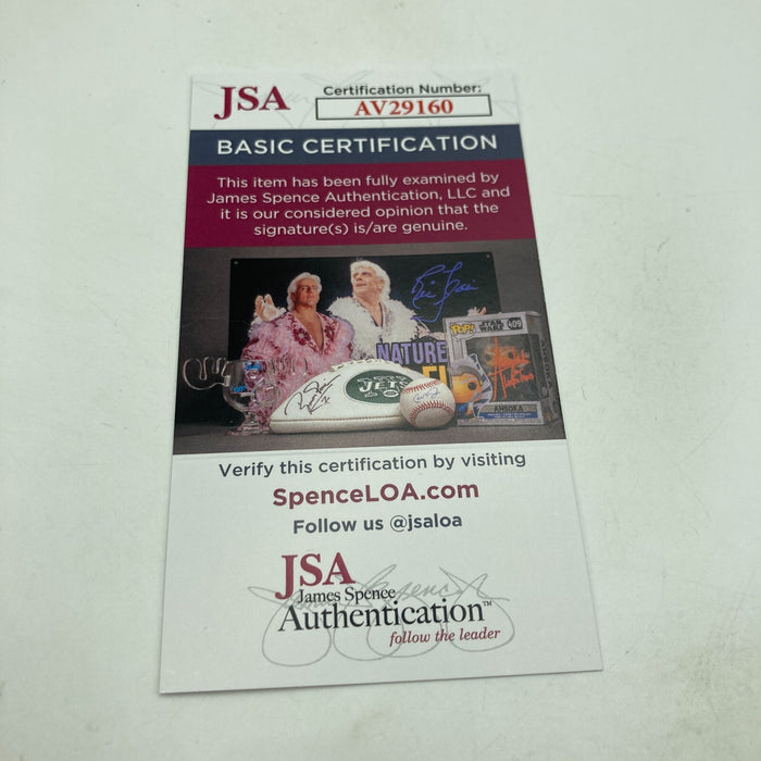 John Romonosky Signed Vintage 1950's American League Harridge Baseball JSA COA