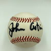 John Astin The Addams Family Signed Major League Baseball Movie Star JSA COA