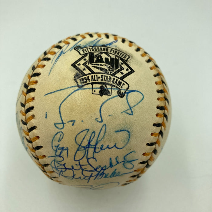 1994 All Star Game National League Team Signed Baseball Barry Bonds PSA DNA COA