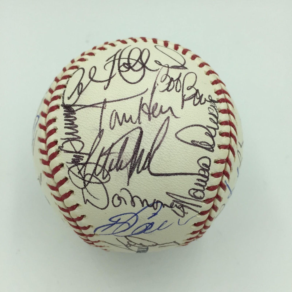 Philadelphia Phillies Greats Multi Signed Veterans Stadium Baseball 40 Signature