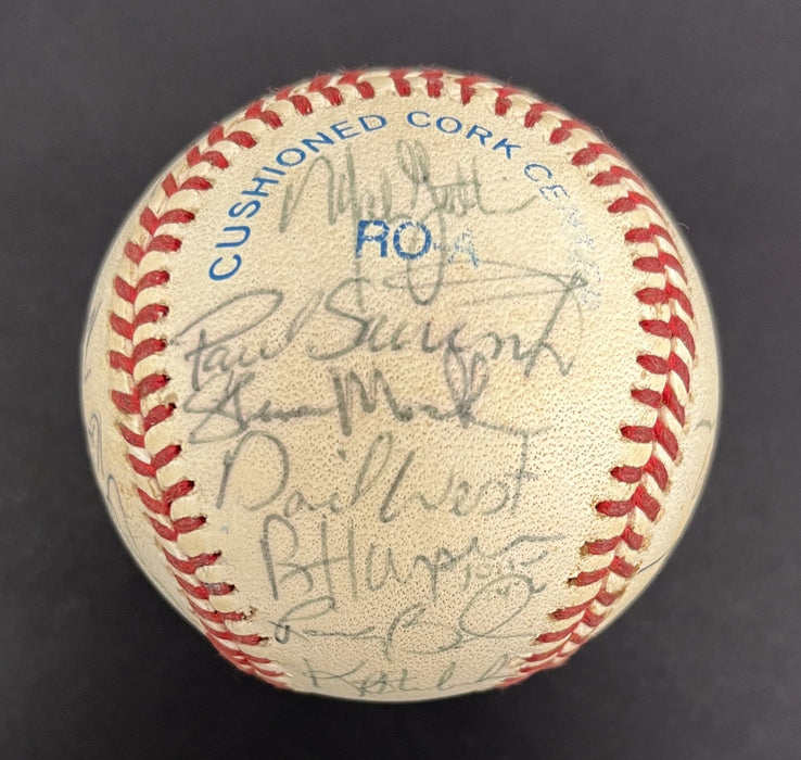 1991 Minnesota Twins World Series Champs Team Signed W.S. Baseball Beckett COA