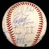 2001 New York Yankees AL Champs Team Signed Baseball 31 Sigs Derek Jeter PSA DNA