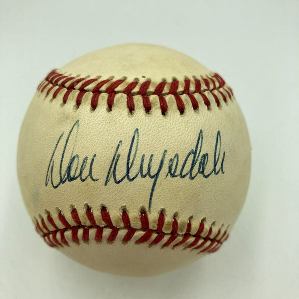Don Drysdale Signed Official National League Baseball JSA COA
