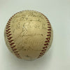 1951 Yankees World Series Champs Team Signed Baseball Mickey Mantle Rookie JSA