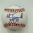 Alan Trammell Signed Heavily Inscribed STAT Baseball JSA COA