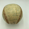 Jackie Robinson 1957 Brooklyn Dodgers Team Signed Baseball JSA COA