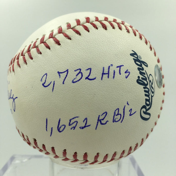 Tony Perez Full Name Signed Heavily Inscribed Stat Baseball MLB AUTHENTICATED