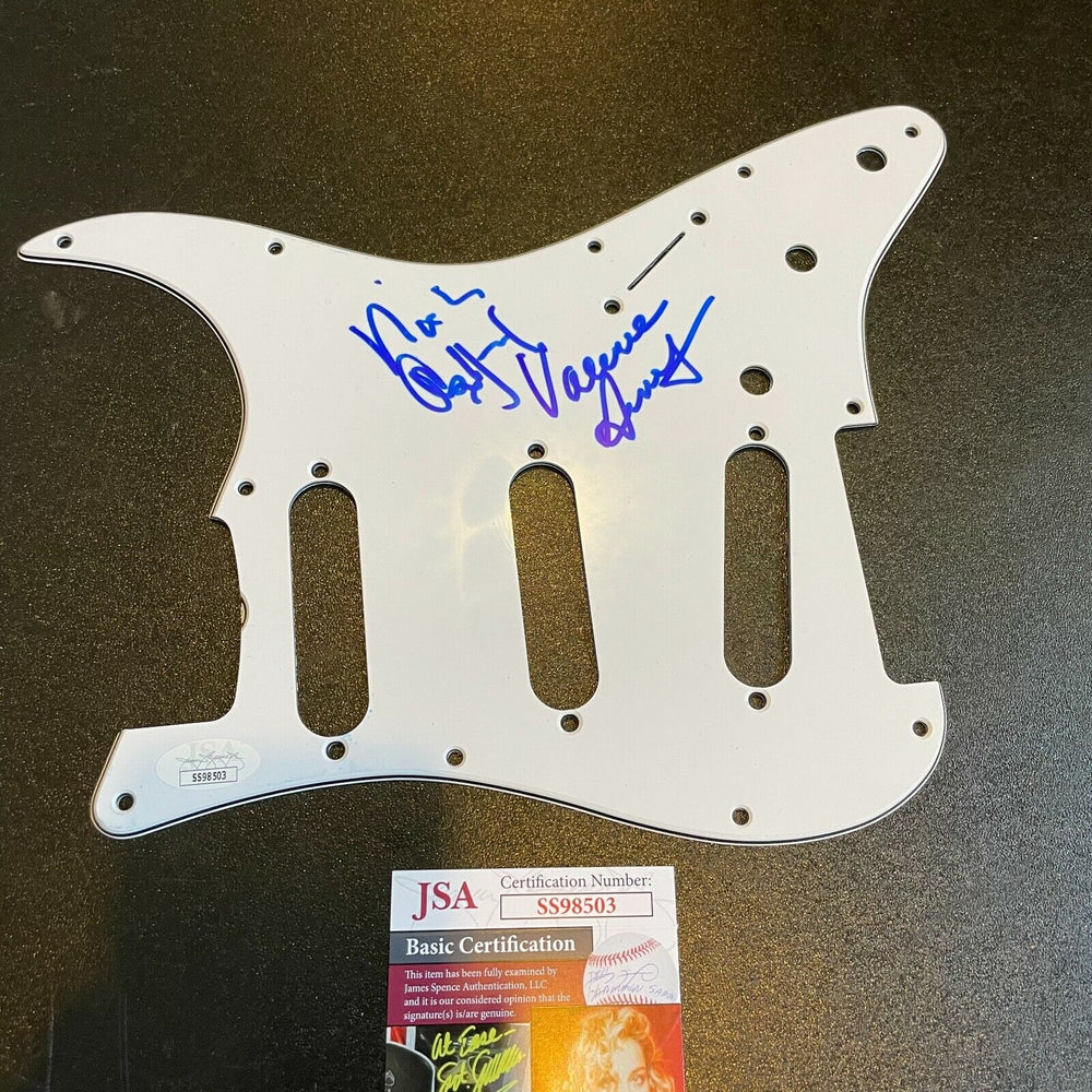 Ashford & Simpson Signed Autographed Guitar Pickguard JSA COA