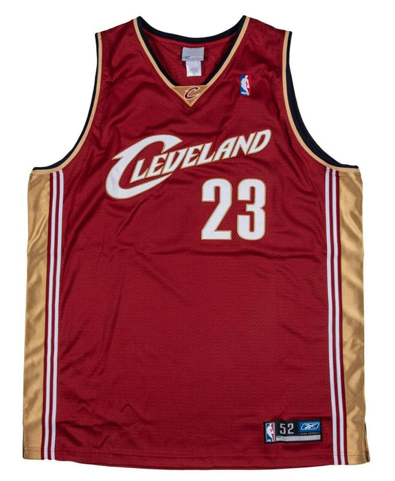 LeBron James Rookie Signed Cleveland Cavaliers Jersey UDA Upper Deck COA