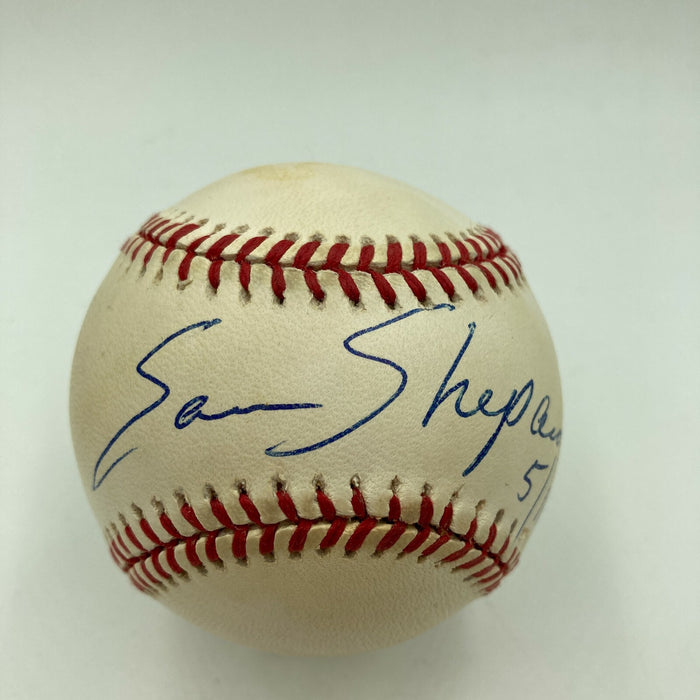 Rare Sam Shepard Signed Autographed Major League Baseball Movie Star JSA COA