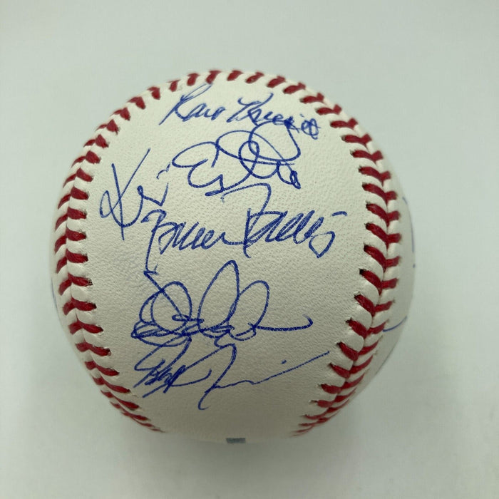 1986 New York Mets World Series Champs Team Signed Major League Baseball JSA COA