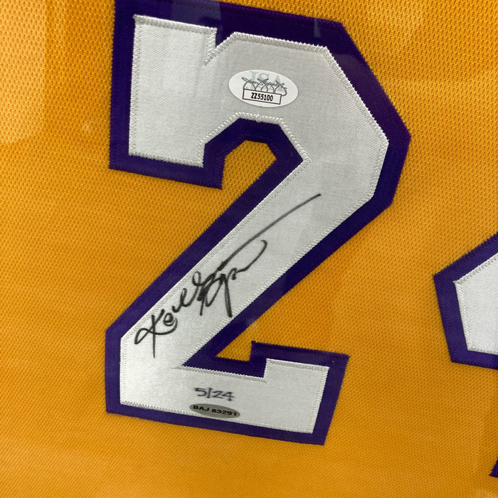 Kobe Bryant "CARPE DIEM" Signed Inscribed Los Angeles Lakers Jersey JSA UDA 5/24