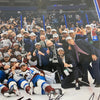 2022 Colorado Avalanche Stanley Cups Champs Team Signed 16x20 Photo Beckett COA