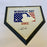 Derek Jeter Signed 2002 Memorial Day Game Model Home Plate With JSA COA