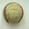 1977 NY Yankees World Series Champs Team Signed Baseball Thurman Munson JSA COA