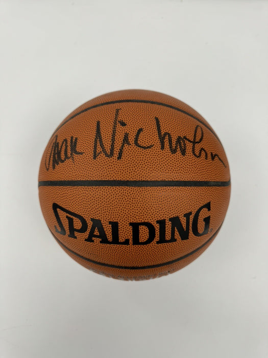 Jack Nicholson Signed Autographed Spalding NBA Basketball PSA DNA Certified