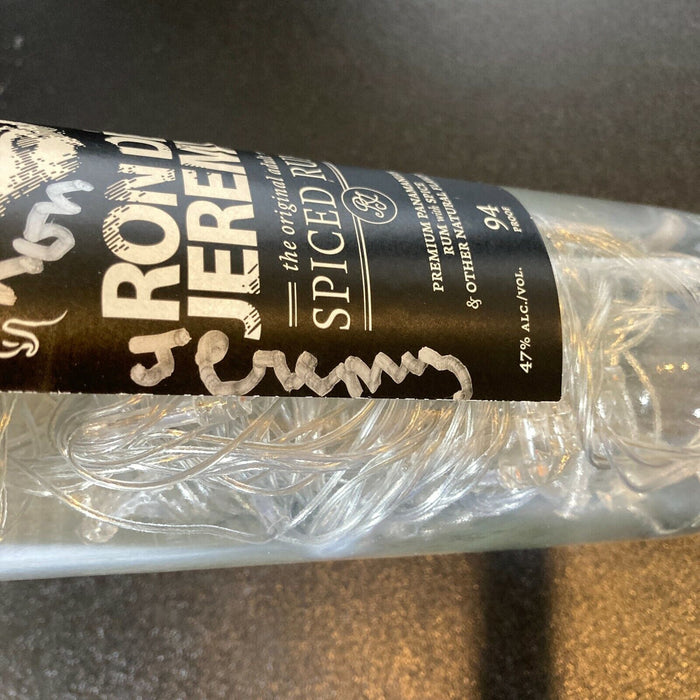 Rare Ron Jeremy Signed Autographed Ron De Jeremy Rum Bottle With JSA COA