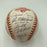 1996 Yankees Team Signed World Series Baseball Derek Jeter Mariano Rivera JSA